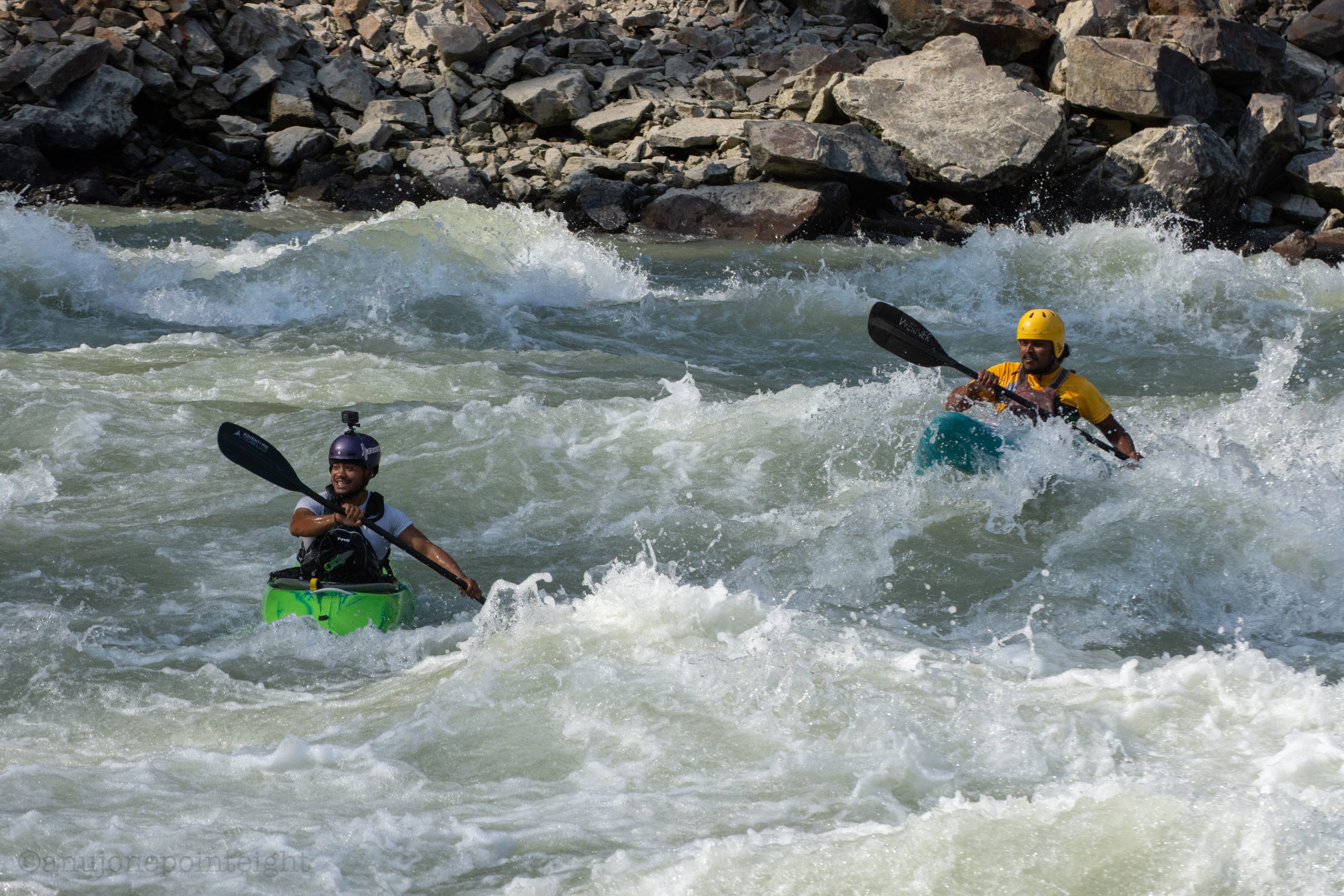 Kayaking in Rishikesh